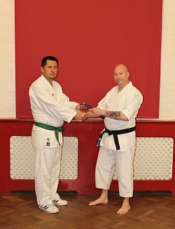 Green belt -mgm karate club southwark